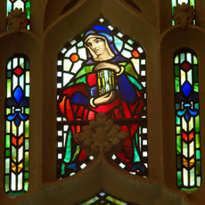 Stained glass window