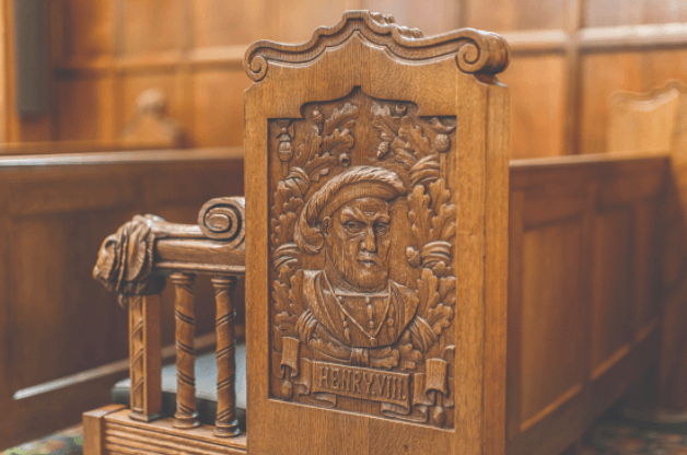 Flag in Courtroom One