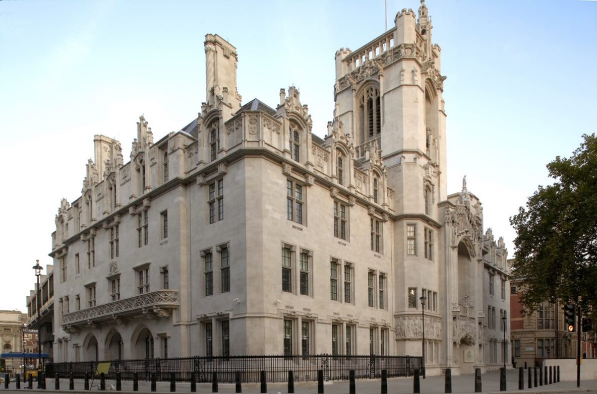 Exterior photo of the Supreme Court 