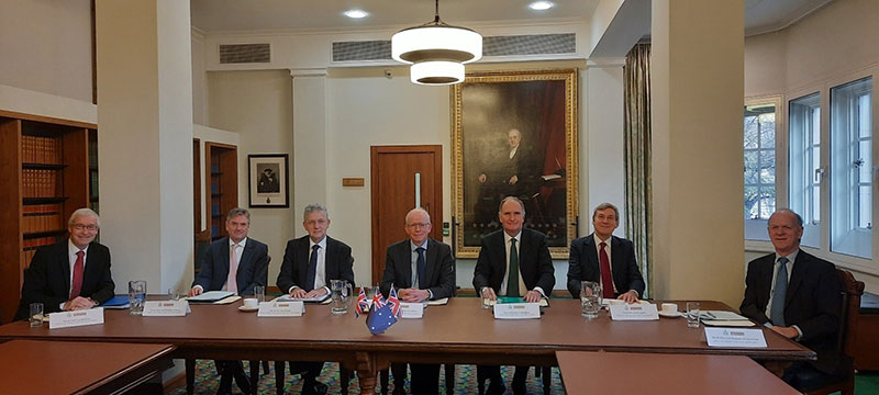 UK delegation, The Lawyers' Suite, UK Supreme Court, Tuesday 6 December 2022